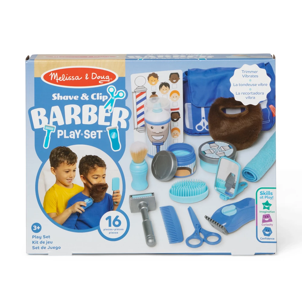 Dėlionė Spin Master MELISSA & DOUG žaidimų rinkinys Kirpyklos žaidimų rinkinys