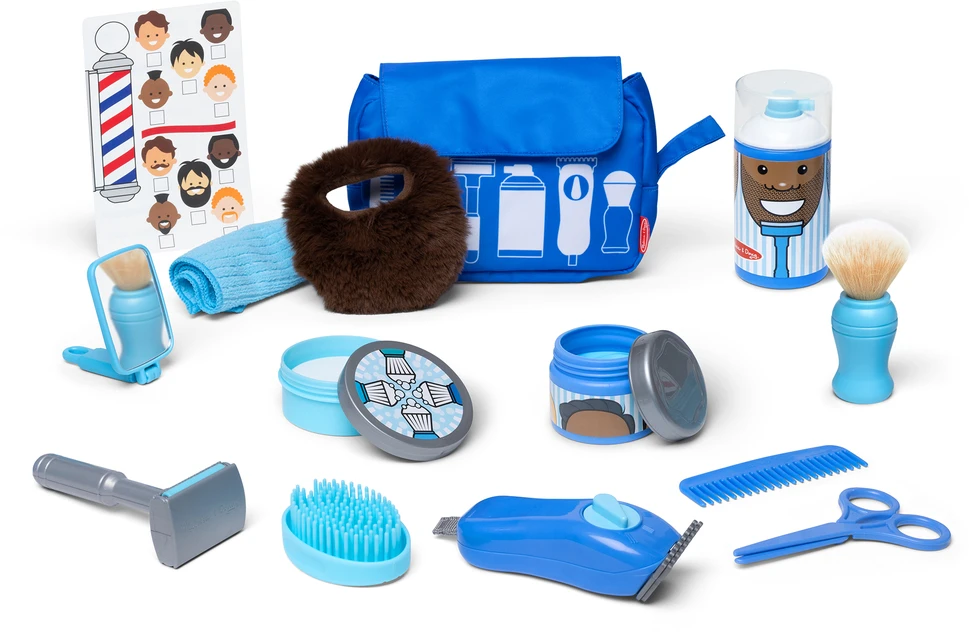 Dėlionė Spin Master MELISSA & DOUG žaidimų rinkinys Kirpyklos žaidimų rinkinys