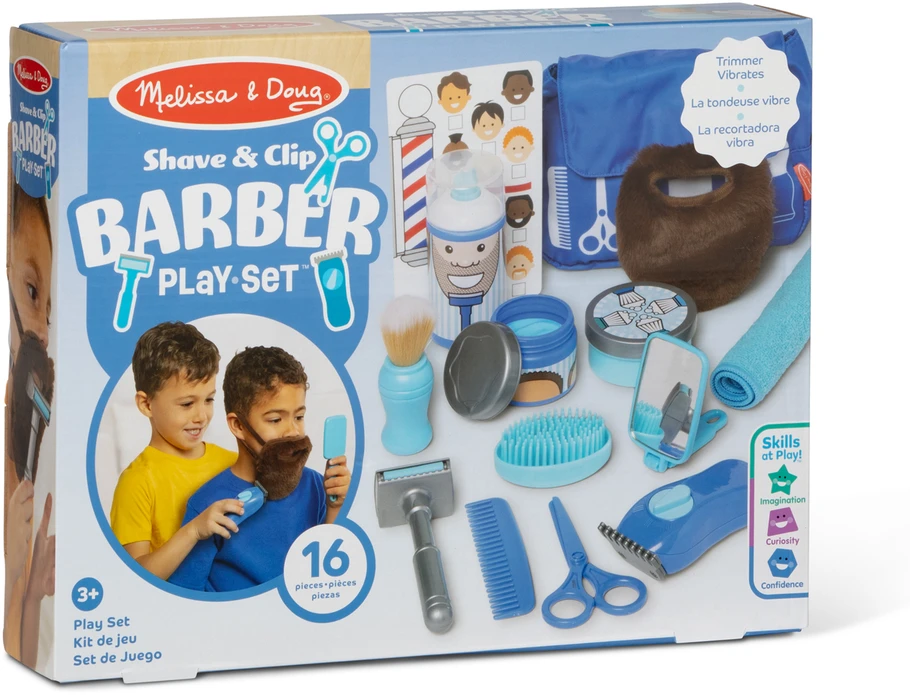 Dėlionė Spin Master MELISSA & DOUG žaidimų rinkinys Kirpyklos žaidimų rinkinys