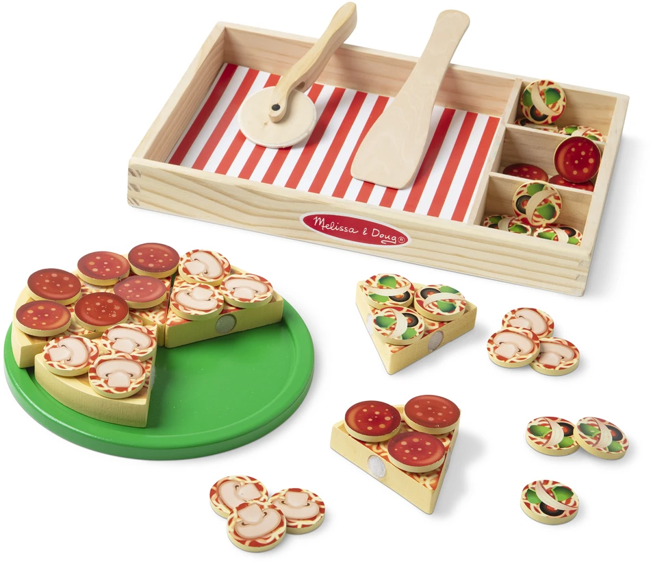 MELISSA & DOUG žaidimų rinkinys Picos vakarėlis