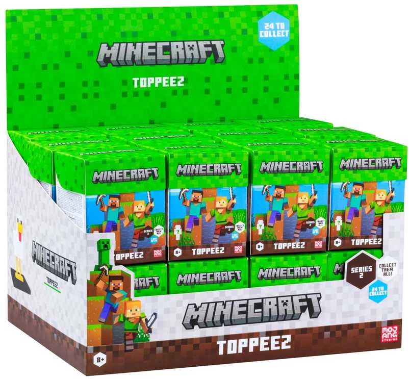 MINECRAFT 3D Pieštuko dekoracija, 6 cm
