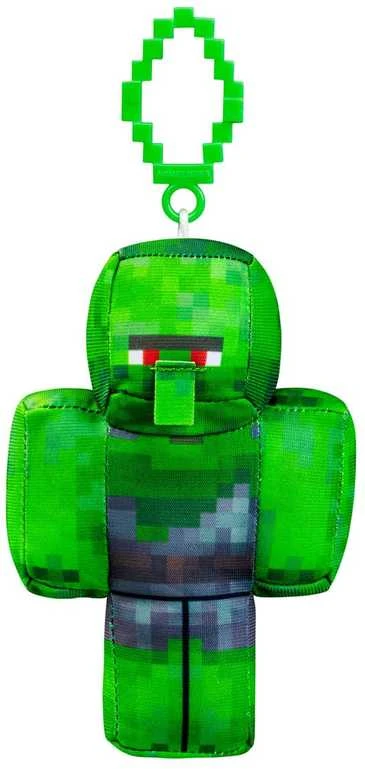 MINECRAFT Prisegamas pliušinis herojus, 13 cm