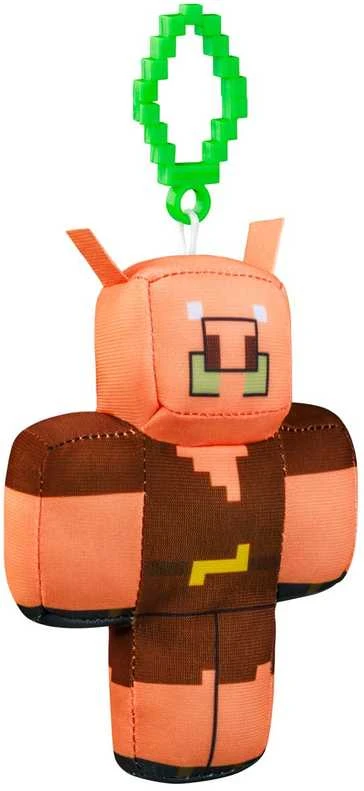 MINECRAFT Prisegamas pliušinis herojus, 13 cm