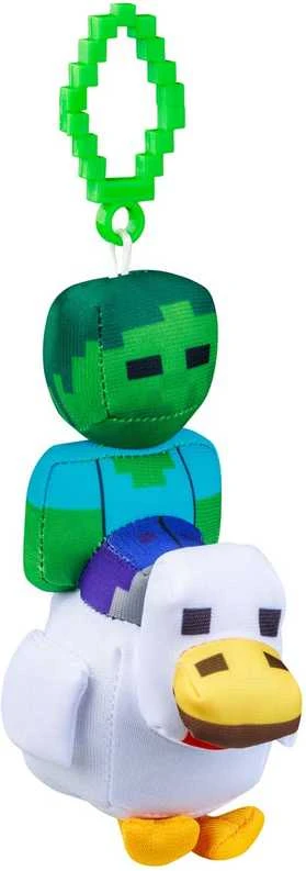 MINECRAFT Prisegamas pliušinis herojus, 13 cm