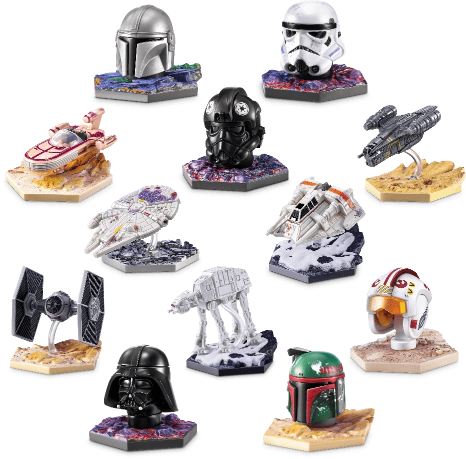 MINI MAKE Rinkinys-siurprizas „Žvaigždžių karai“