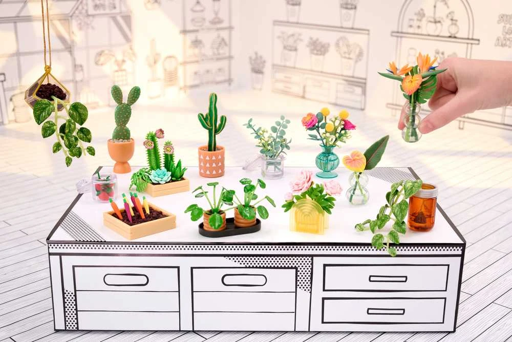 MGA MINIVERSE Žaidimų rinkinys Botanicals