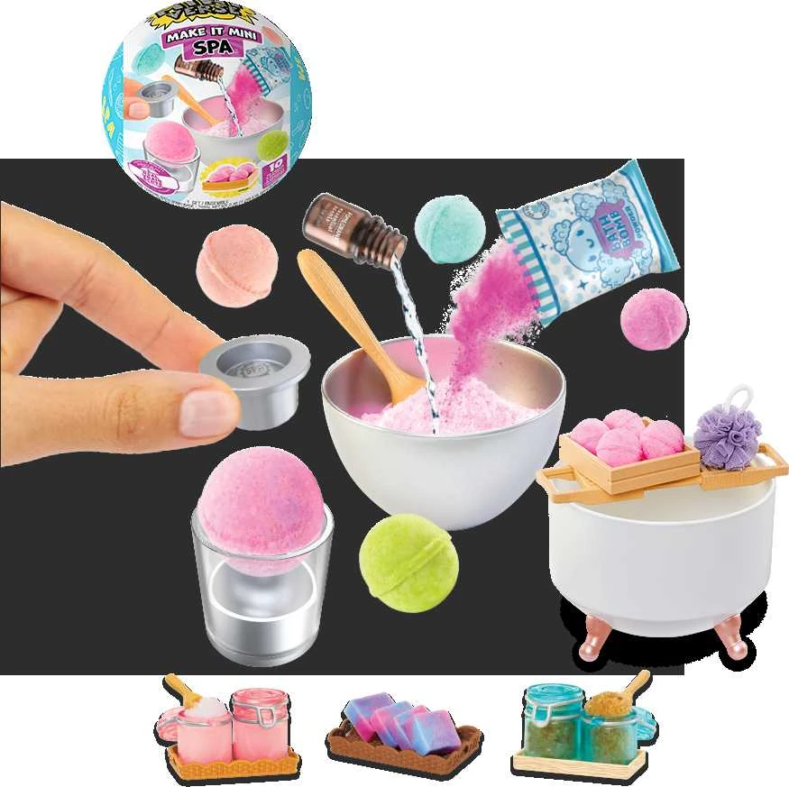 MGA MINIVERSE Žaidimų rinkinys „Make it Mini Spa"
