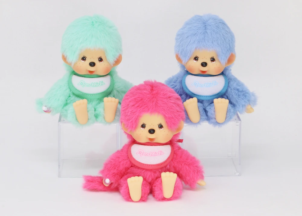 MONCHHICHI Spalvinga beždžionėlė, 14 cm