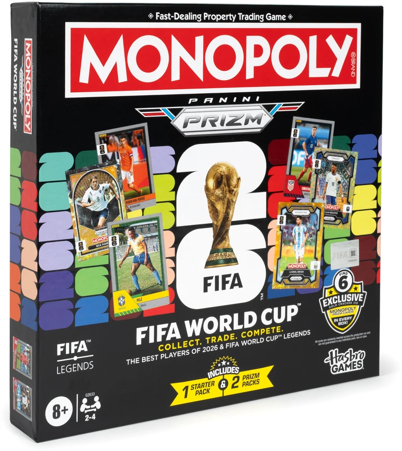 MONOPOLY stalo žaidimas „Monopolis: FIFA“, anglų kalba aprašymas - Prekės nuotrauka