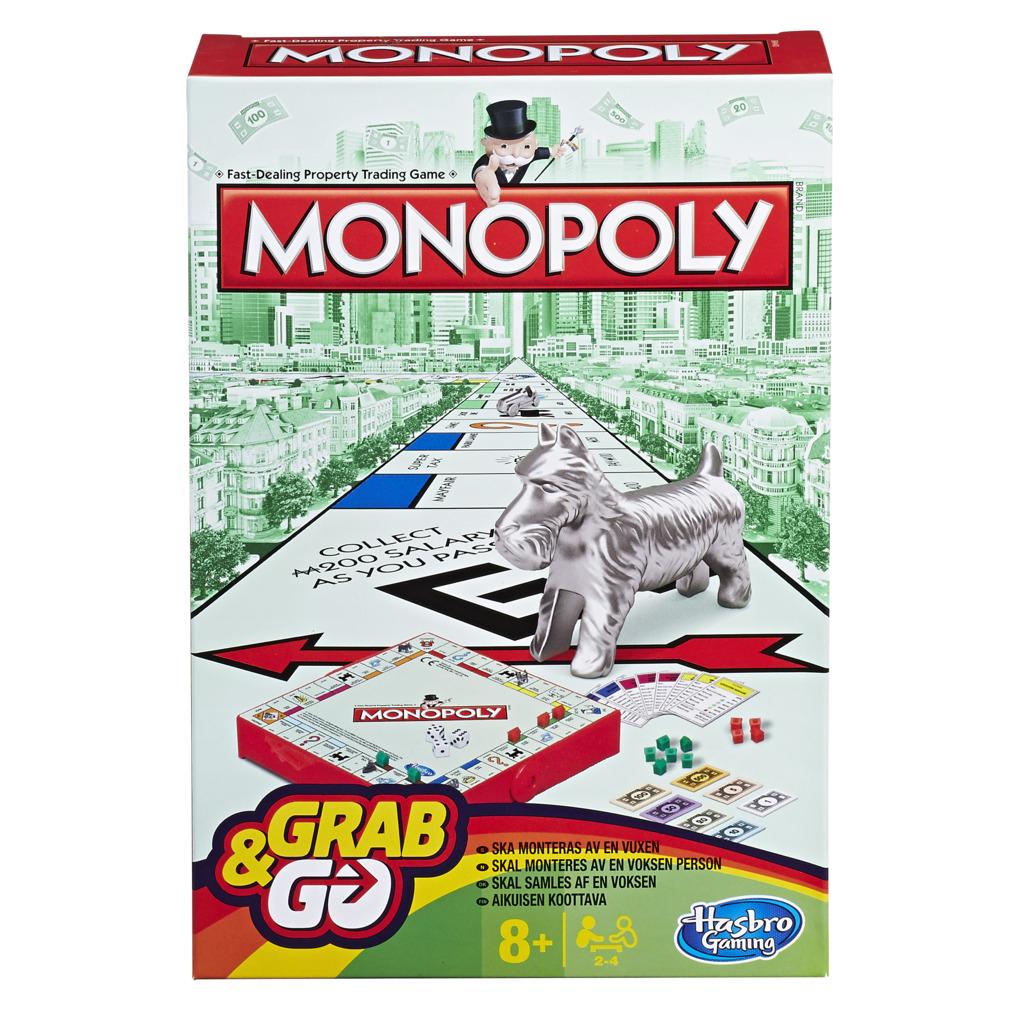 Hasbro MONOPOLY grab and go FI, B1002179