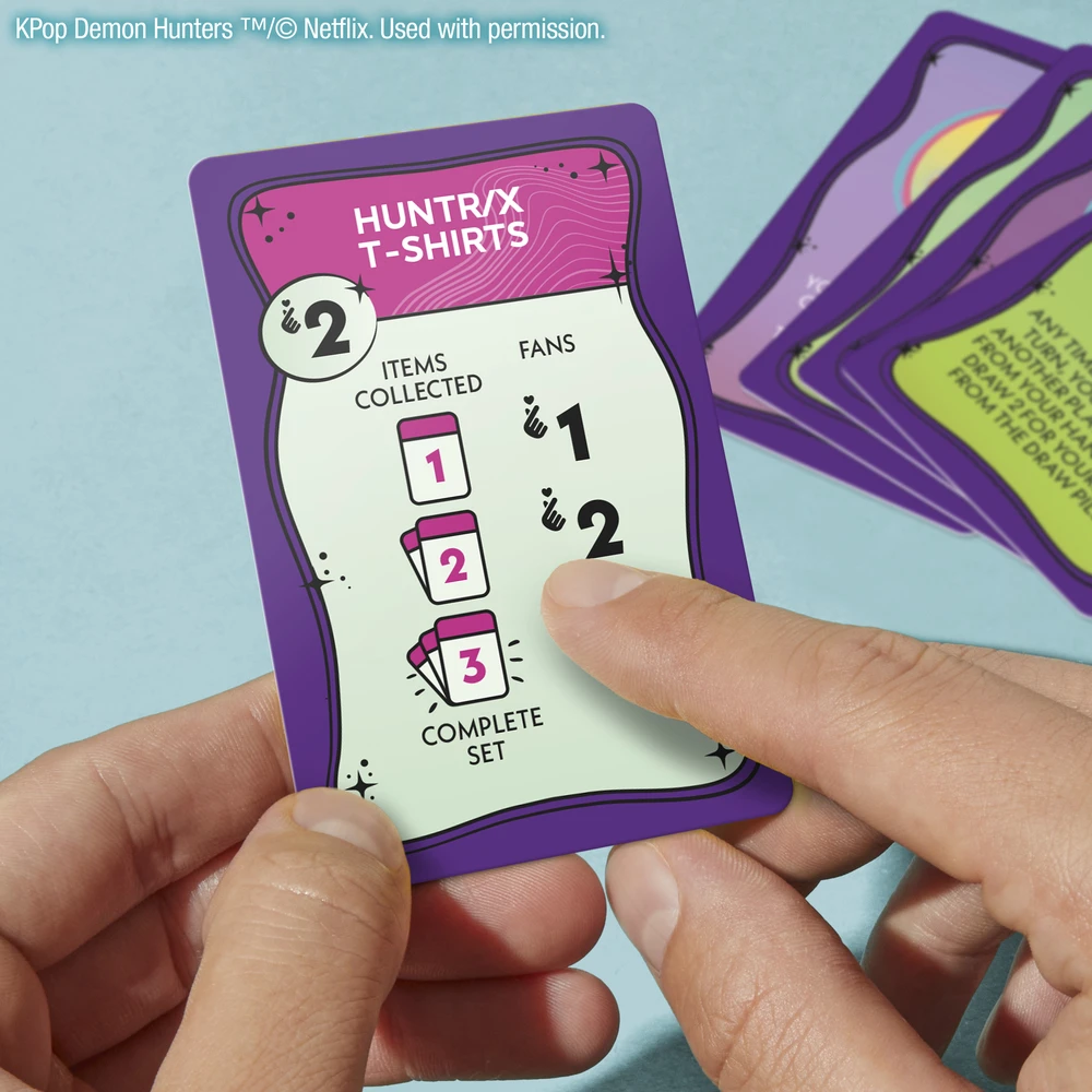MONOPOLY Kortų žaidimas „Monopoly Deal: KPOP Demon hunters“, EN