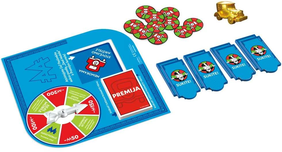 MONOPOLY Papildymas „Nemokama stovėjimo aikštelė: aukso puodas“, (lietuvių kalba)