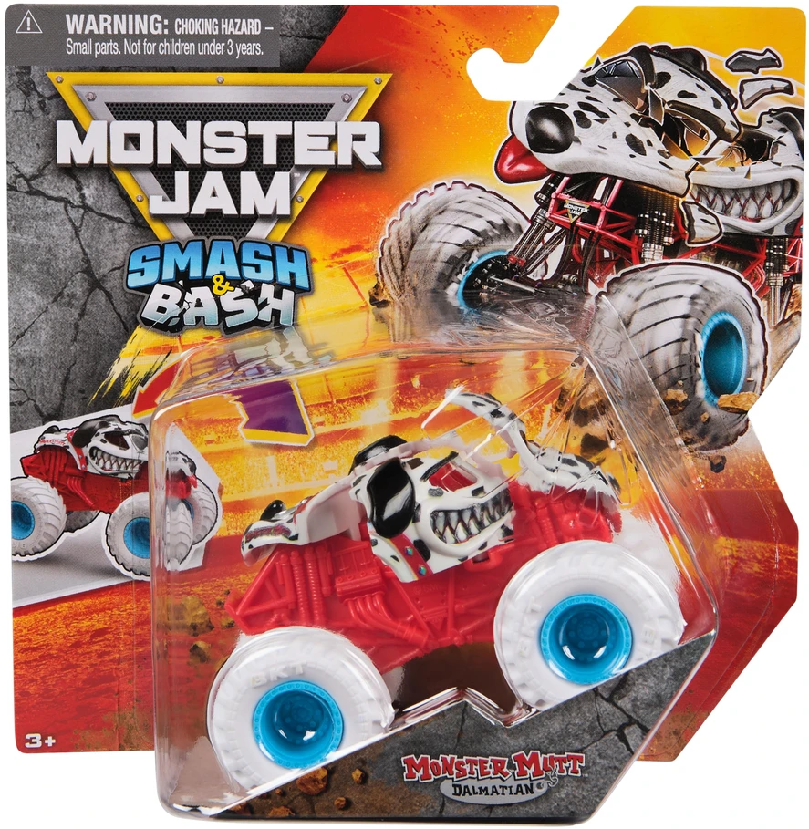 MONSTER JAM 1:64 visureigis Smash & Bash, asorti, 6072396