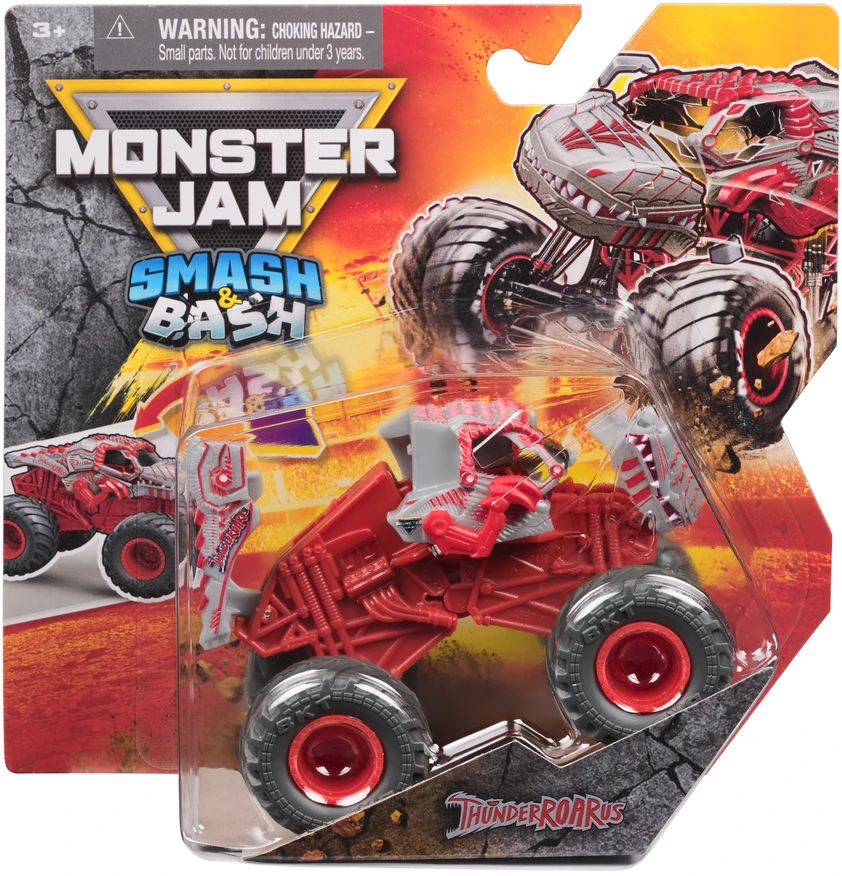 MONSTER JAM 1:64 visureigis Smash & Bash, asorti, 6072396