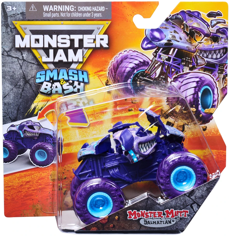 MONSTER JAM 1:64 visureigis Smash & Bash, asorti, 6072396