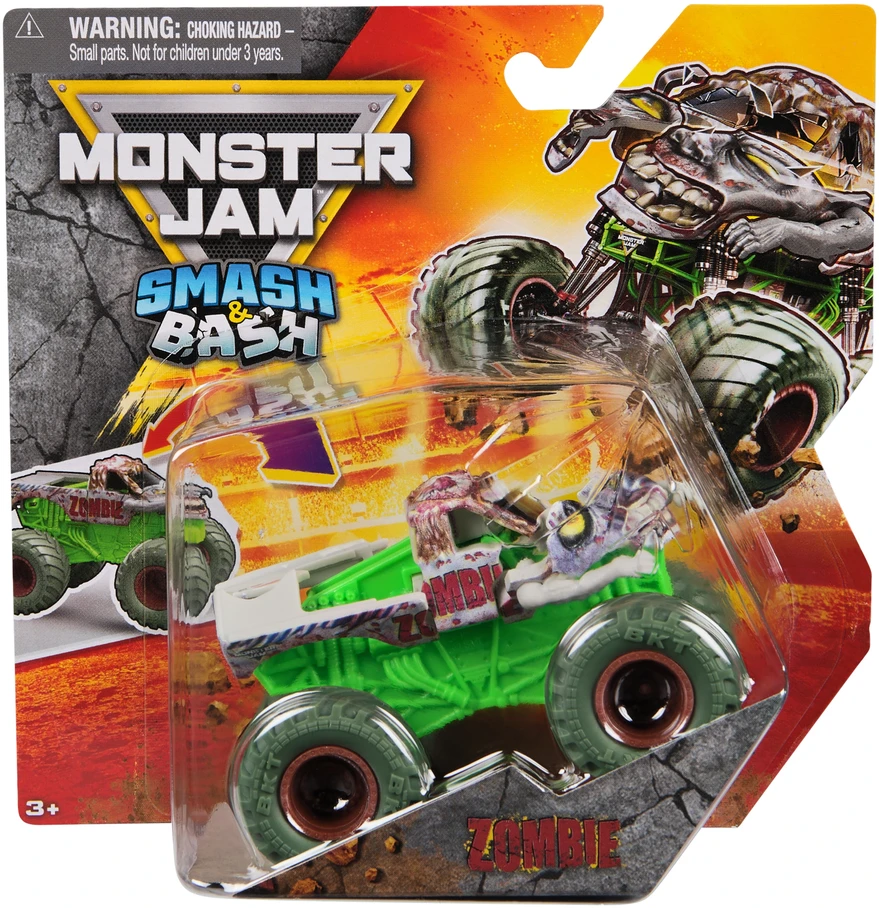 MONSTER JAM 1:64 visureigis Smash & Bash, asorti, 6072396
