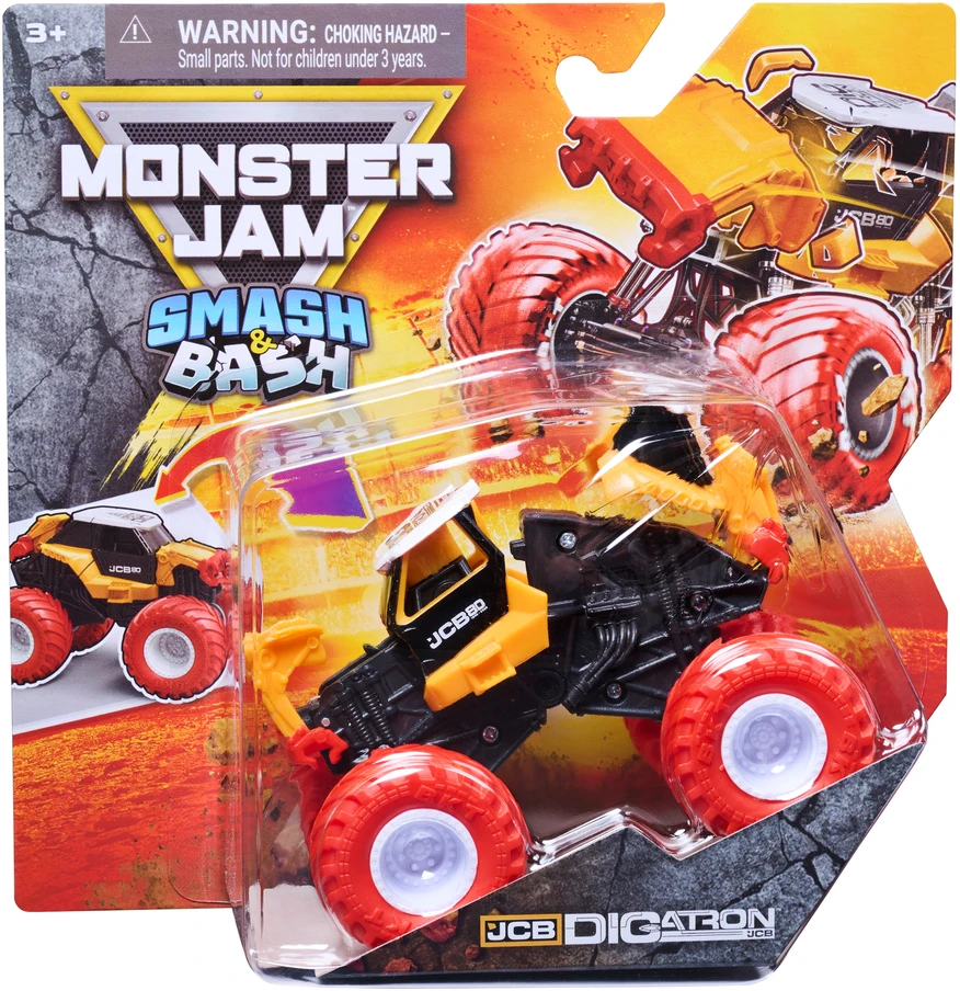 MONSTER JAM 1:64 visureigis Smash & Bash, asorti, 6072396