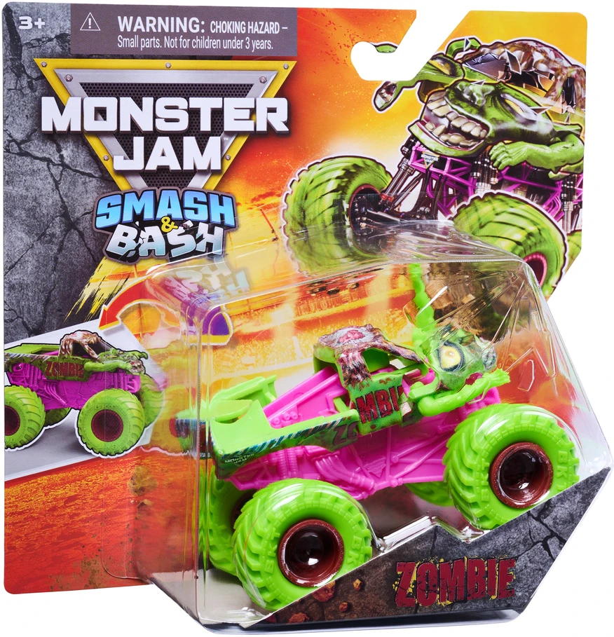 MONSTER JAM 1:64 visureigis Smash & Bash, asorti, 6072396