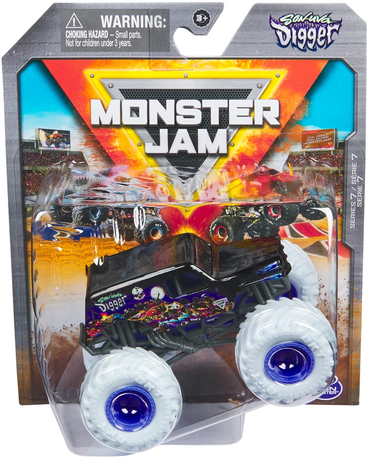 MONSTER JAM Vehicle 1:64 Die Cast