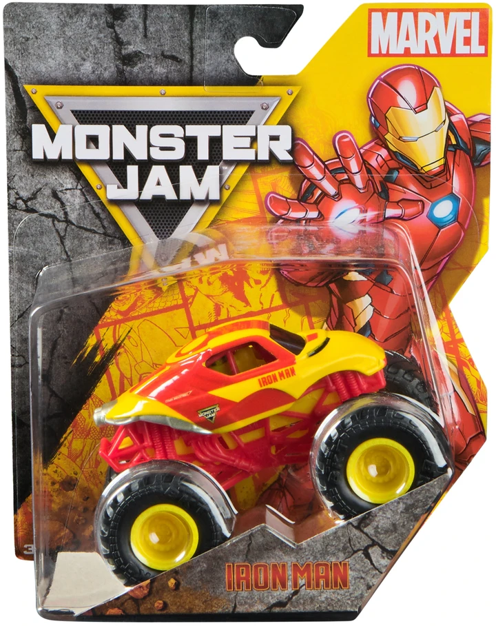 „Monster Jam“ 1:64 „Marvel“ liejimas