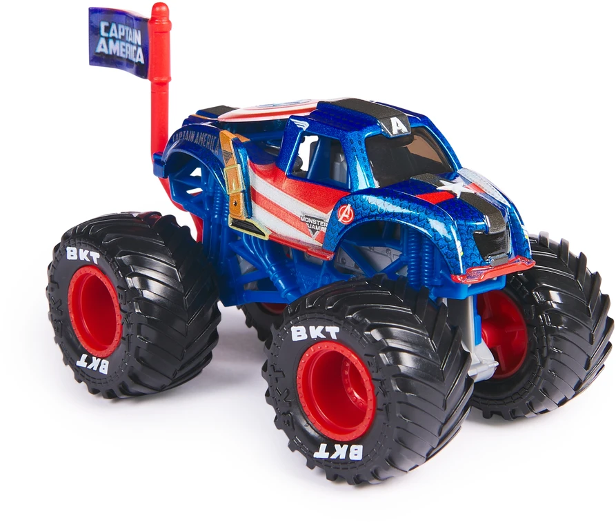 „Monster Jam“ 1:64 „Marvel“ liejimas