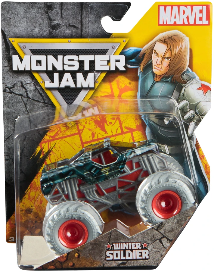 „Monster Jam“ 1:64 „Marvel“ liejimas