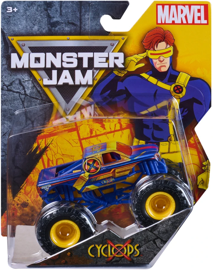 „Monster Jam“ 1:64 „Marvel“ liejimas