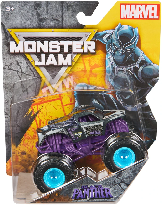 „Monster Jam“ 1:64 „Marvel“ liejimas