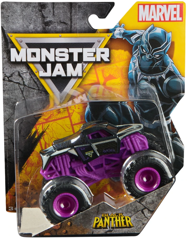 „Monster Jam“ 1:64 „Marvel“ liejimas