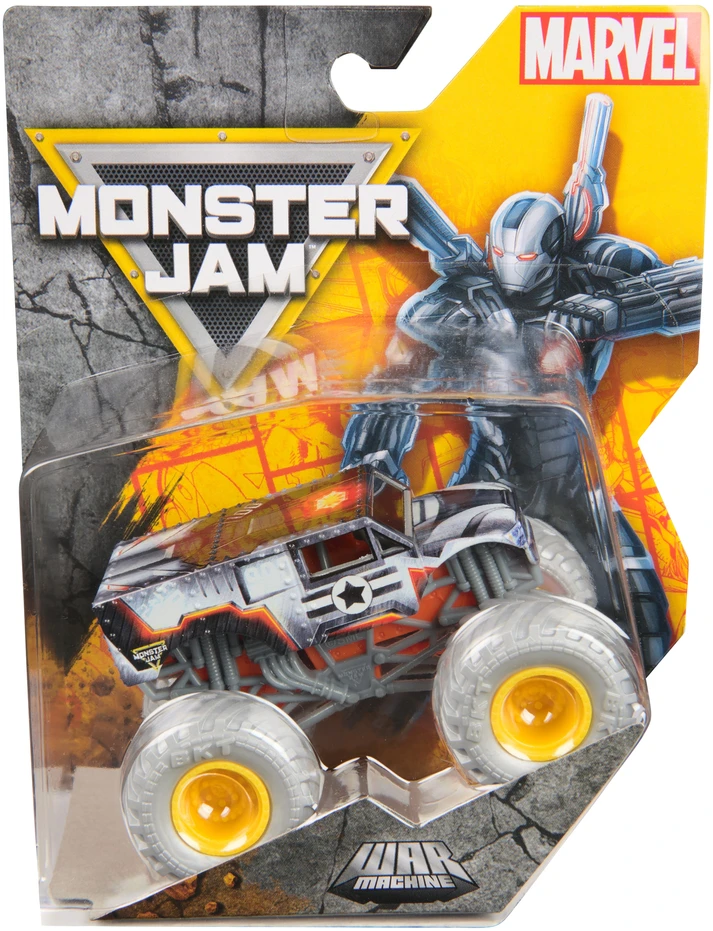 „Monster Jam“ 1:64 „Marvel“ liejimas