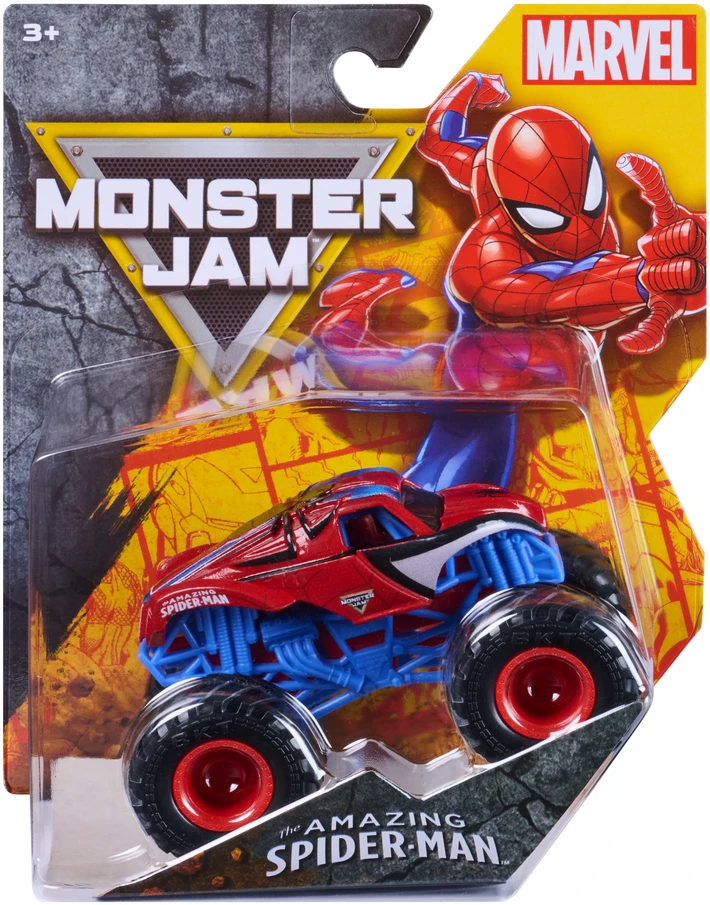 „Monster Jam“ 1:64 „Marvel“ liejimas