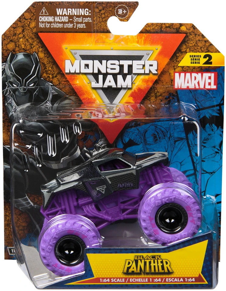 „Monster Jam“ 1:64 „Marvel“ liejimas