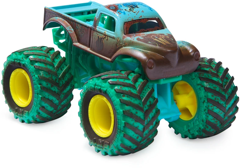 MONSTER JAM 1:64 spalvą keičiantis visureigis Mud Blasters, asort., 6072638