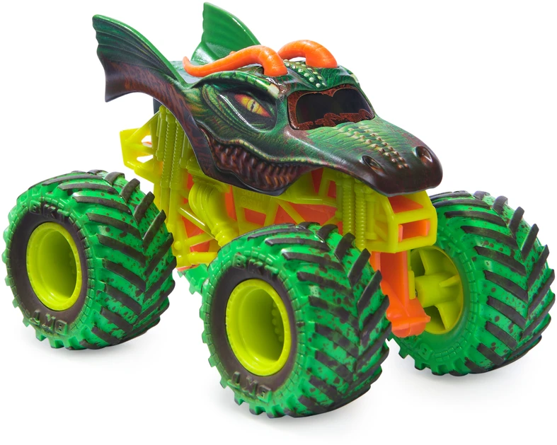 MONSTER JAM 1:64 spalvą keičiantis visureigis Mud Blasters, asort., 6072638