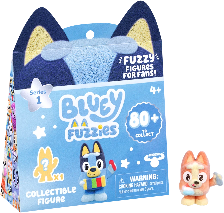 MOOSE BLUEY Figūrėlė FUZZIES, 5 cm