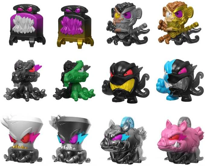 BEAST LAB MR Figūrėlės tūbelėje, 3 vnt., 2,5 cm
