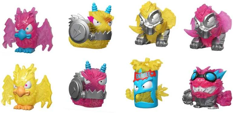 Usorteret BEAST LAB MR Figūrėlės tūbelėje, 6 vnt., 2,5 cm