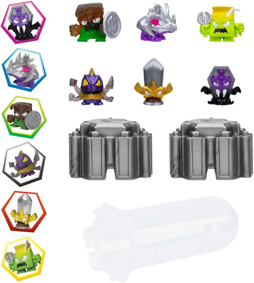 Mr Beast Lab BEAST LAB MR Figūrėlės tūbelėje, 6 vnt., 2,5 cm