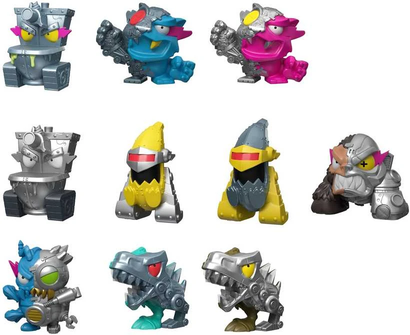 Usorteret BEAST LAB MR Figūrėlės tūbelėje, 6 vnt., 2,5 cm