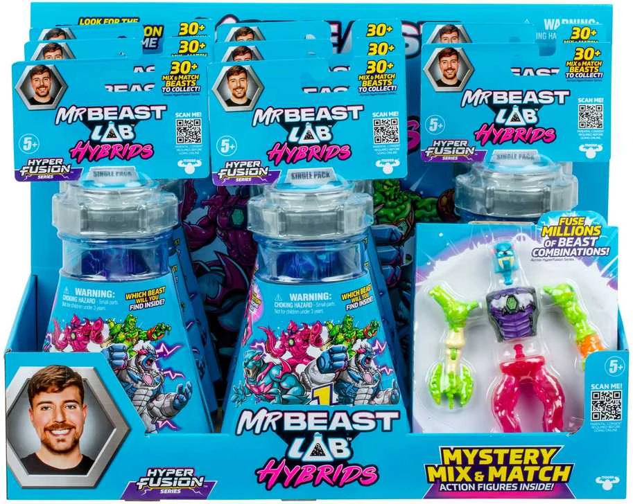Mr Beast Lab BEAST LAB MR Kolekcinė figūrėlė HYBRID, 10 cm
