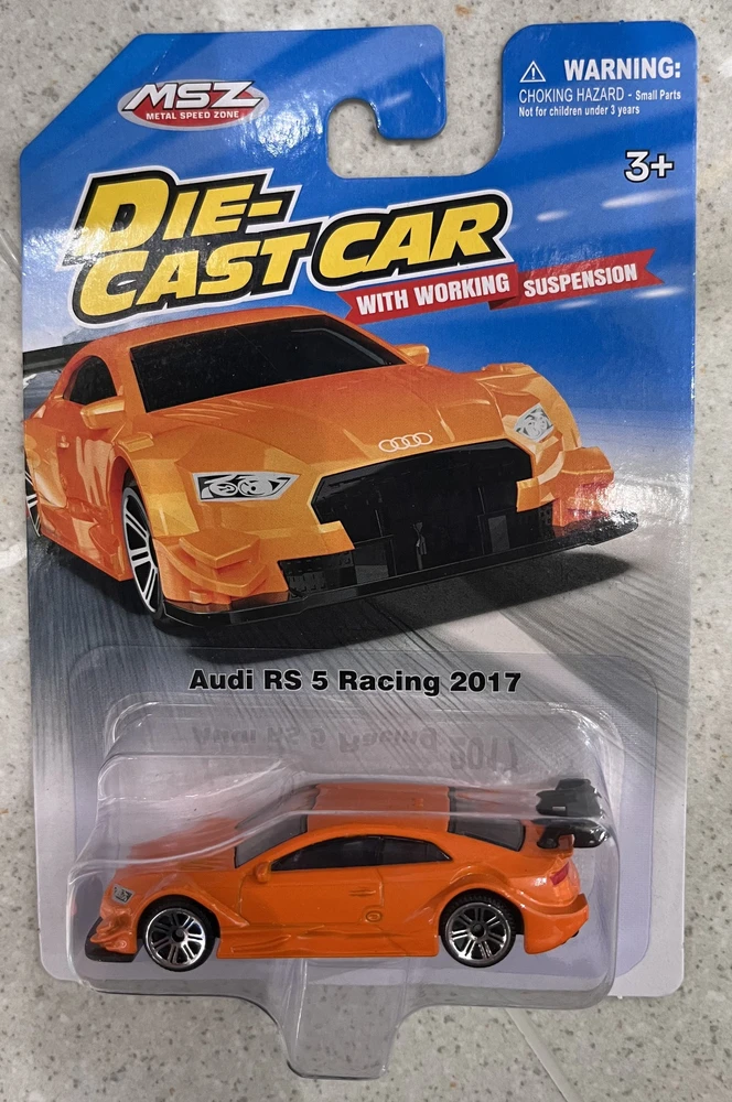 MSZ Automobilio modelis Audi RS5 DTM, skalė 1:64