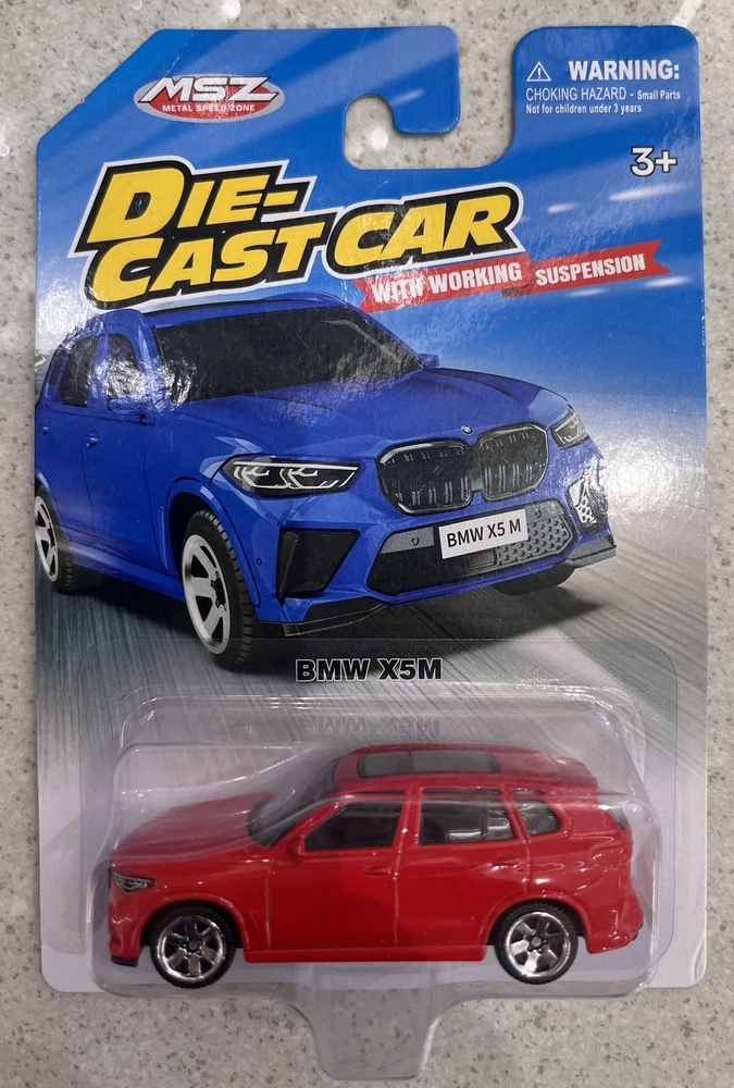 MSZ Automobilio modelis BMW X5M, skalė 1:64