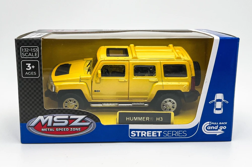 MSZ Automobilio modelis Hummer H3, skalė 1:43