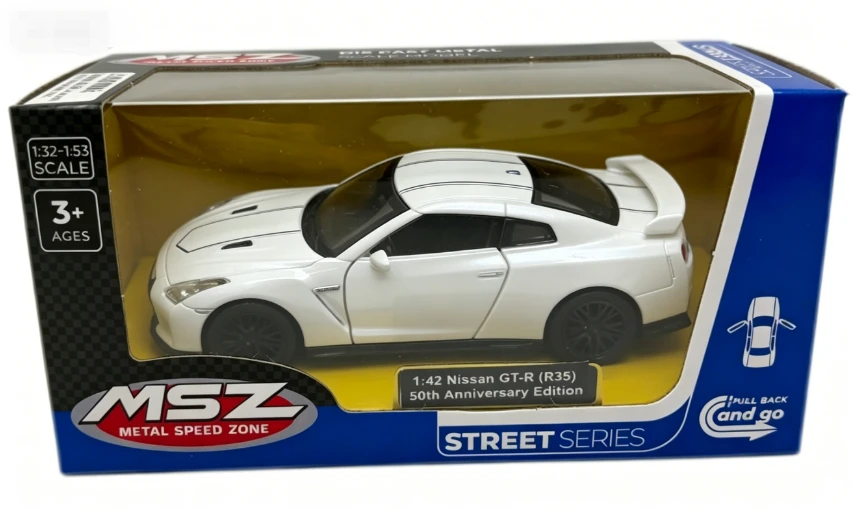 MSZ Automobilio modelis Nissan GT-R (R35), skalė 1:42