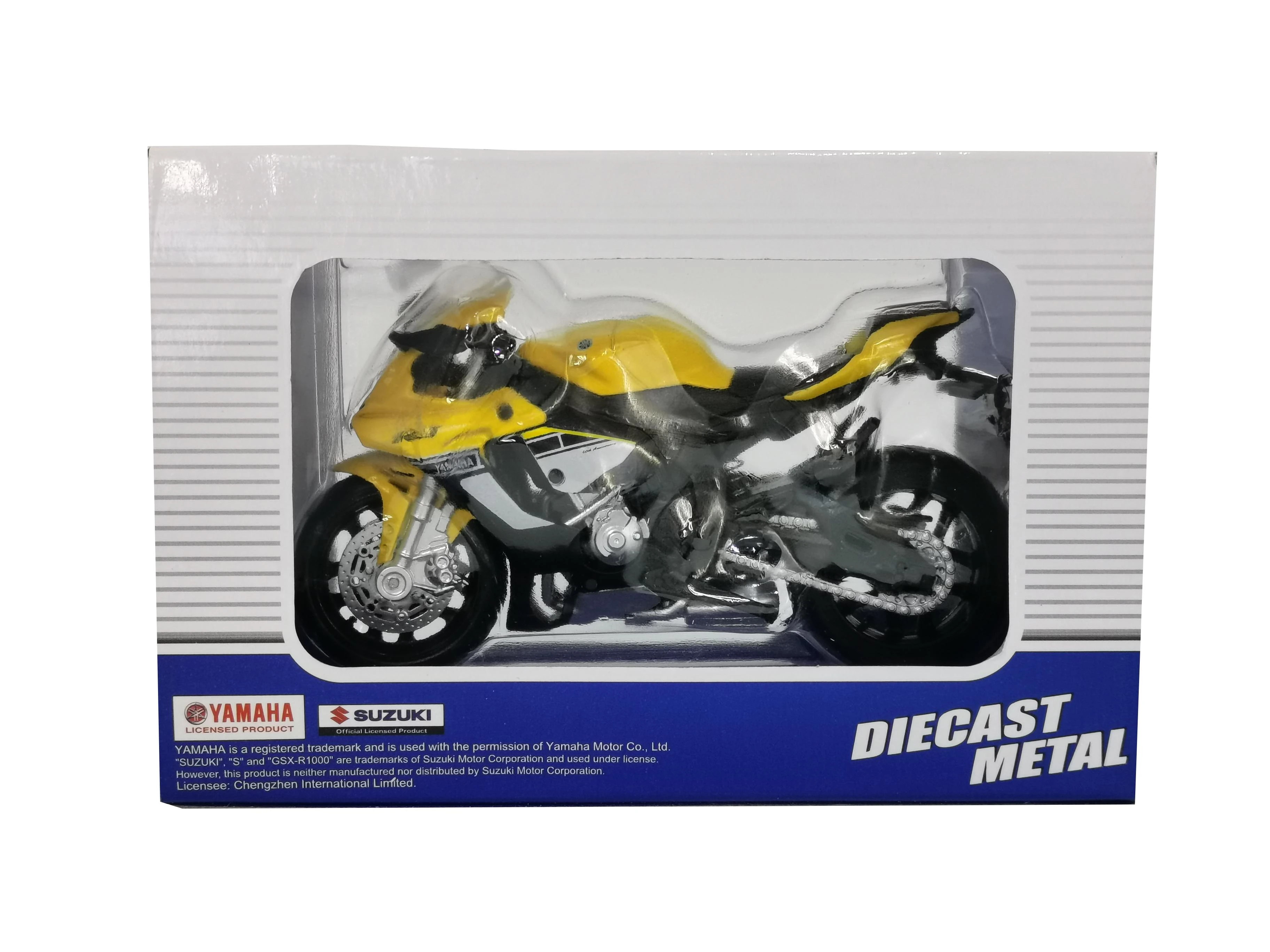 MSZ Motociklas YAMAHA YZF-R1, 1:18