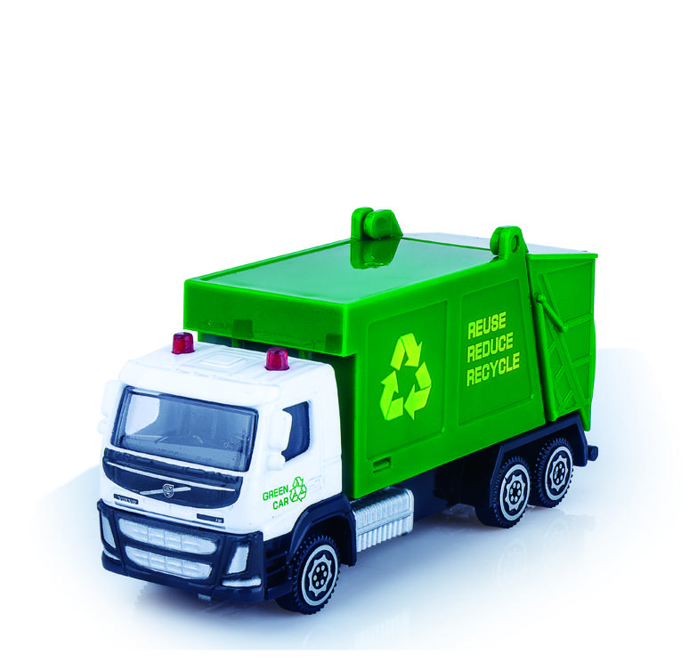 MSZ Šiukšliavežė VOLVO, 1:72