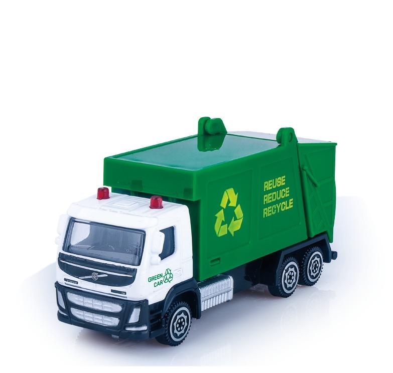 MSZ Šiukšliavežė VOLVO, 1:72