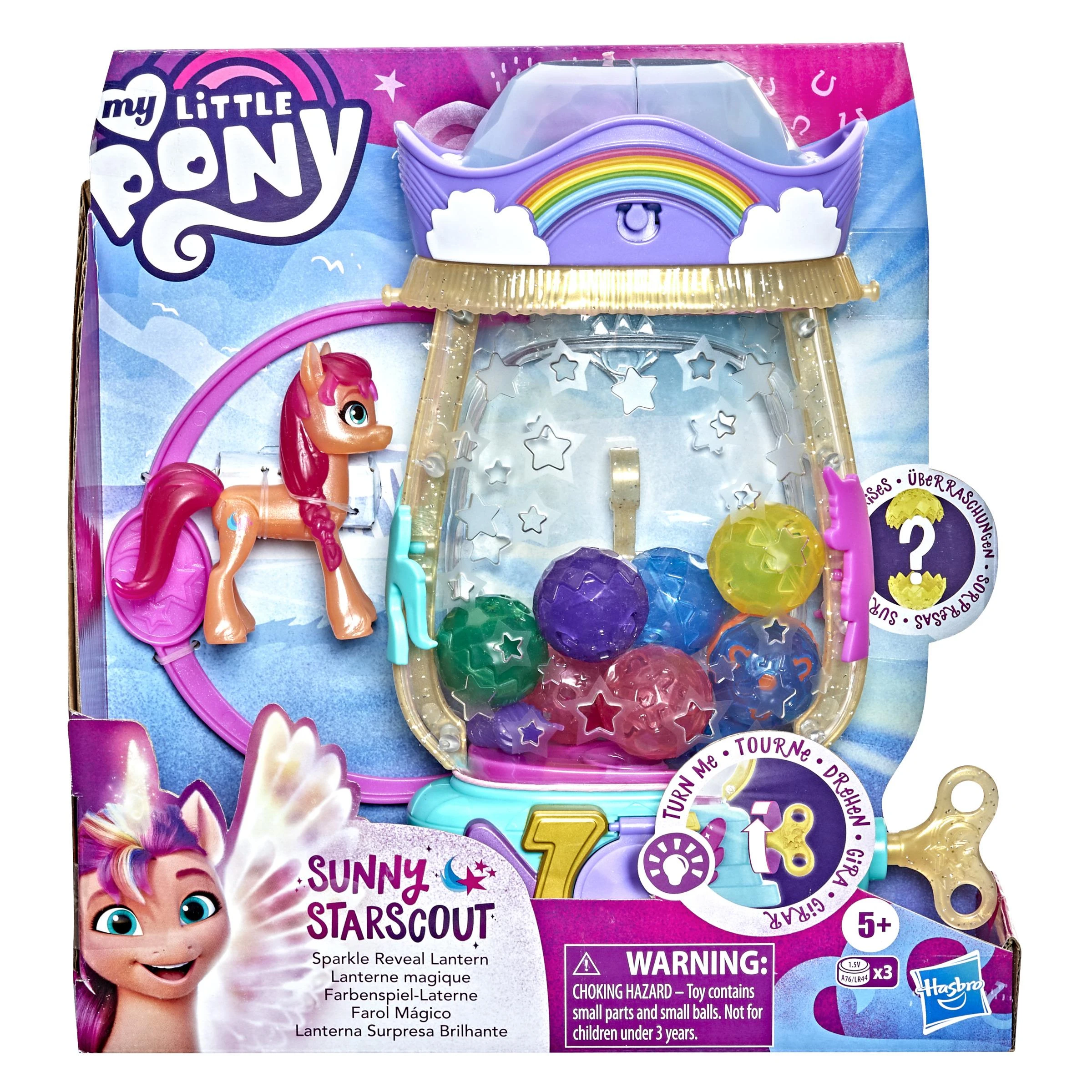 Hasbro My Little Pony Sparkle Reveal žaislas su poniu Sunny StarScout – F3329 aprašymas - Prekės nuotrauka