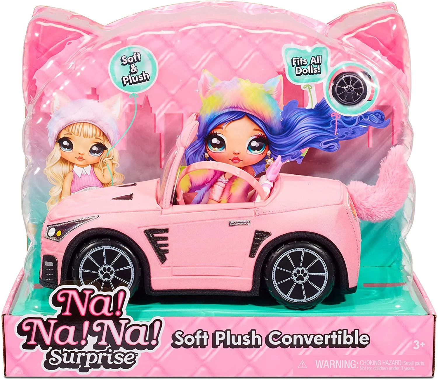 L.O.L Surprise Na!Na!Na! NA! NA! NA! Pliušinis kabrioletas