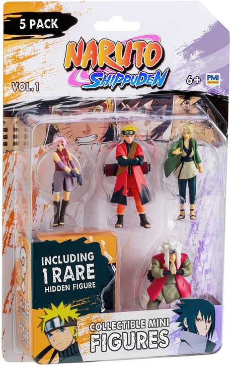 NARUTO Figūrėlės, 5 vnt., 7 cm